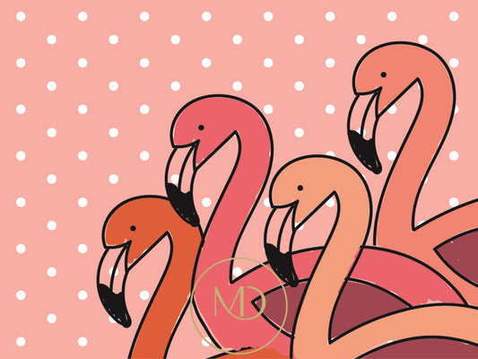 Le ballet des flamants roses